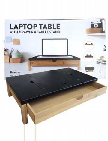 Suport pentru laptop Dayes, maro