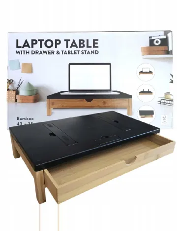 Suport pentru laptop Dayes, maro