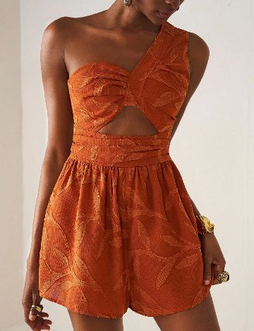 Salopeta SHEIN, portocaliu