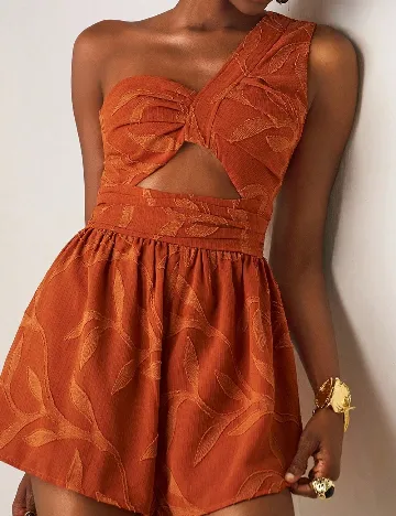 Salopeta SHEIN, portocaliu