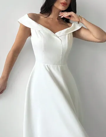 Rochie lunga SHEIN, alb