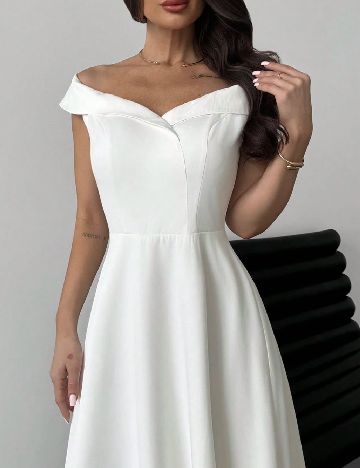 Rochie lunga SHEIN, alb