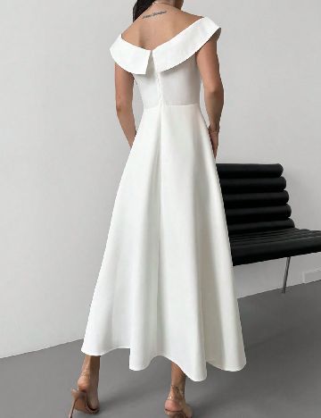 Rochie lunga SHEIN, alb