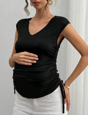 Bluza SHEIN Maternity, negru