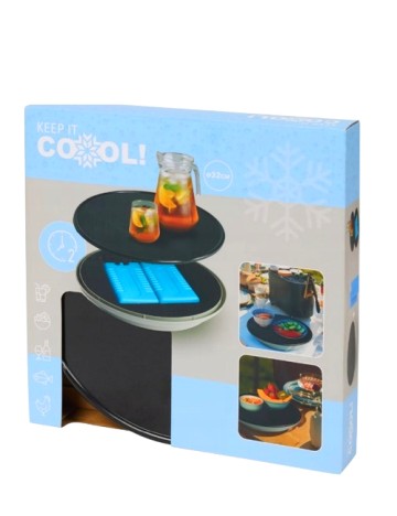 Răcitor de masă  KAPIMEX, gri/negru