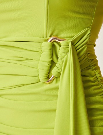 Rochie scurta SHEIN, verde