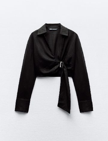 Top Zara, negru