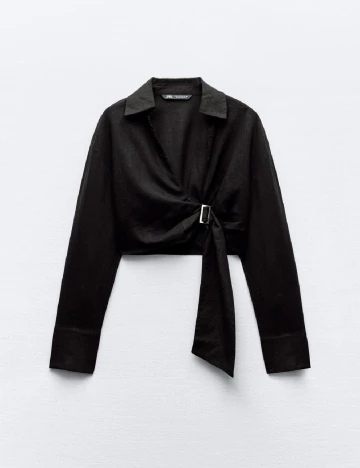 Top Zara, negru