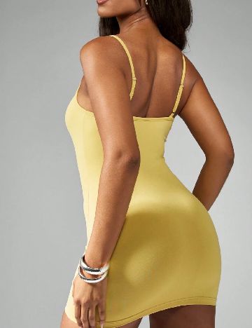 Rochie scurta Missguided, galben