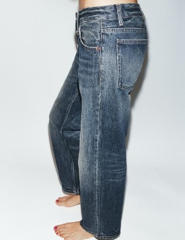 Blugi Zara, albastru