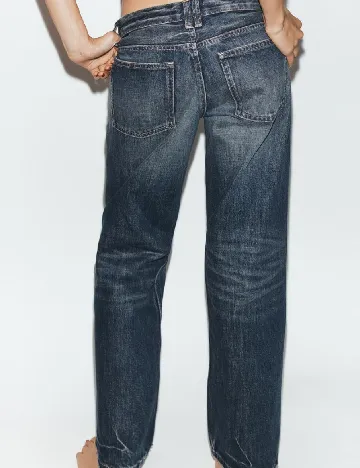 Blugi Zara, albastru