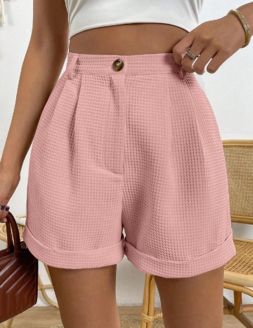 Pantaloni scurti SHEIN, roz