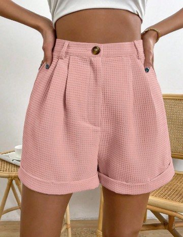 Pantaloni scurti SHEIN, roz