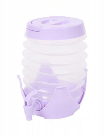 Recipient pliabil cu robinet, 3,3L A.I.&E., mov