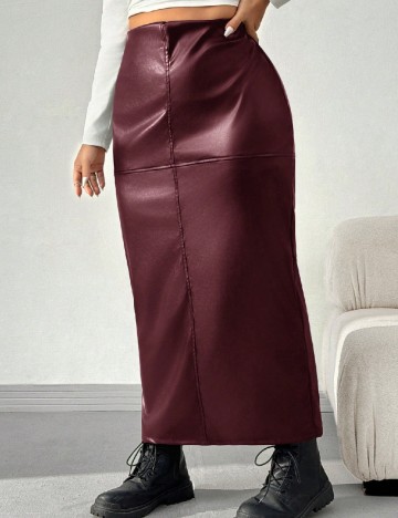 Fusta SHEIN CURVE, visiniu