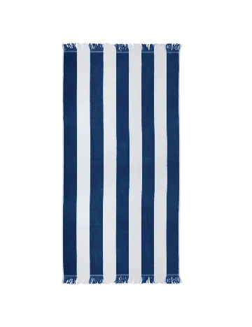 Prosop de plaja KONIMPEX, bleumarin