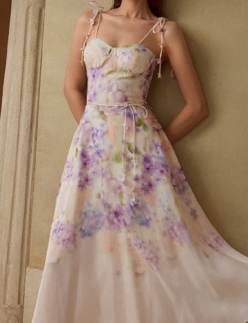 Rochie medie MOTF, mix culori