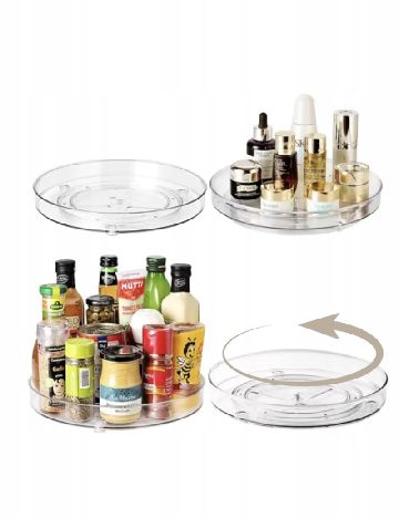 Organizator rotativ ACTION, transparent