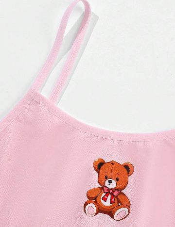 Set topuri 4 bucati Shein Kids, mix culori