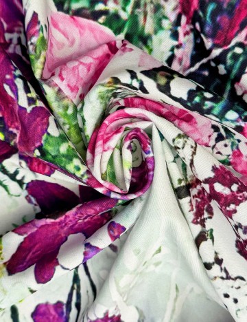 Rochie lunga SHEIN CURVE, floral print