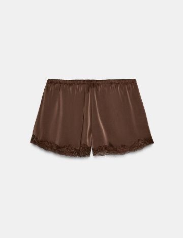 Pantaloni scurti Zara, maro