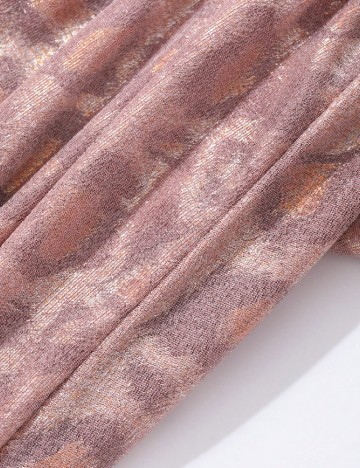 Rochie lunga Dazy, roz