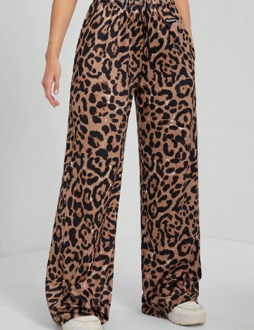 Pantaloni SHEIN, animal print