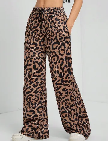Pantaloni SHEIN, animal print