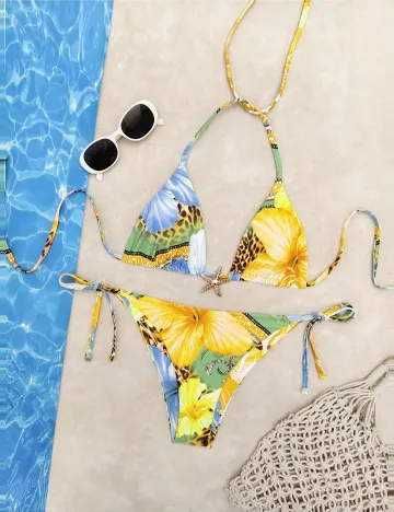 Costum de baie SHEIN, mix culori