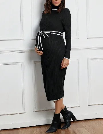 Rochie medie SHEIN Maternity, negru