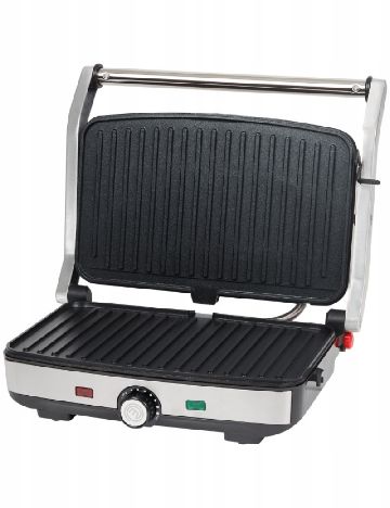 Grătar electric de contact, 1600 w MasterChef, argintiu