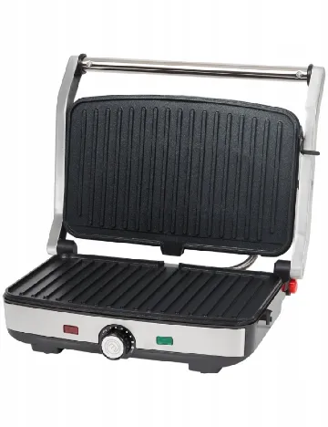 Grătar electric de contact, 1600 w MasterChef, argintiu