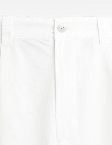 Pantaloni Zara, alb