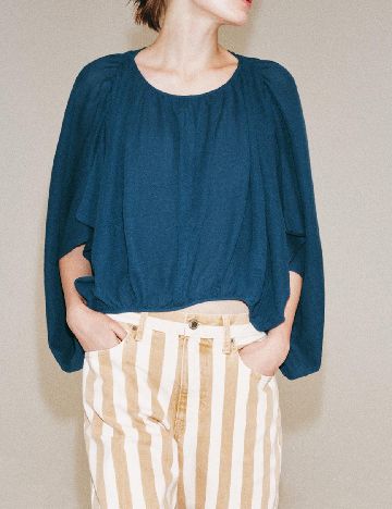 Bluza Zara, albastru