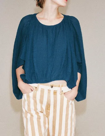 Bluza Zara, albastru