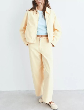 Jacheta Pull&Bear, galben