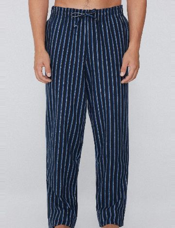 Pantaloni de pijama Tezenis, bleumarin