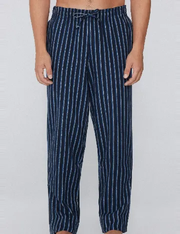 Pantaloni de pijama Tezenis, bleumarin