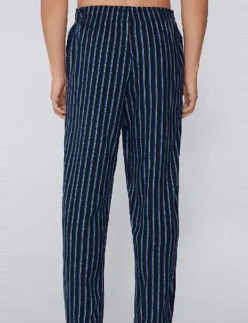 Pantaloni de pijama Tezenis, bleumarin