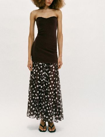 Rochie lunga Zara, maro