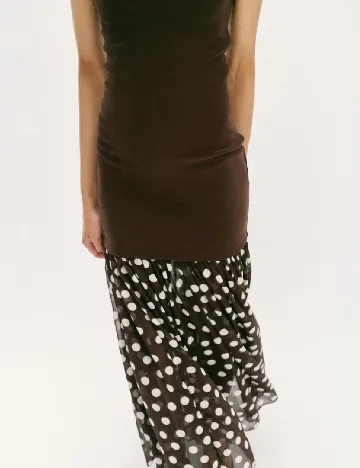 Rochie lunga Zara, maro