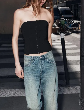 Corset Zara, negru