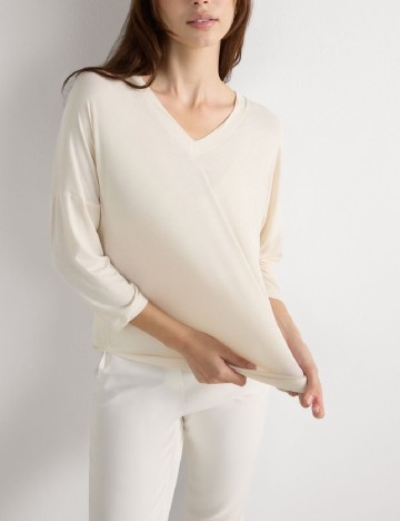 Bluza Intimissimi, ecru