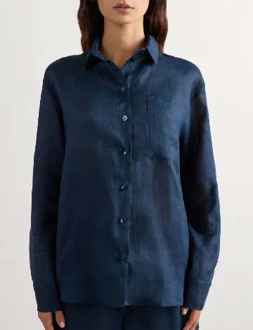 Camasa Intimissimi, bleumarin