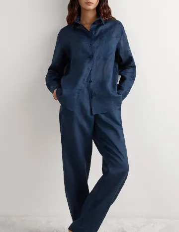 Camasa Intimissimi, bleumarin