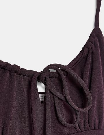 Rochie lunga Zara, pruna