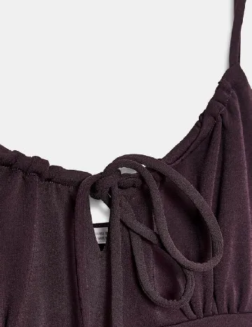 Rochie lunga Zara, pruna