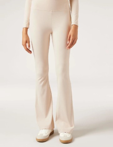 Pantaloni Calzedonia, crem