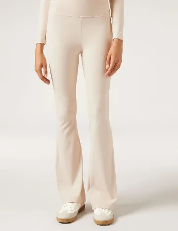 Pantaloni Calzedonia, crem