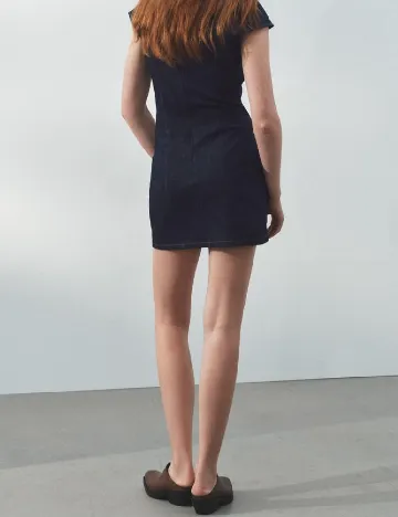 Rochie scurta SHEIN, bleumarin